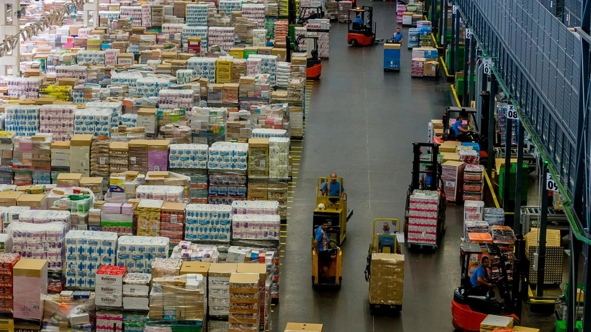 Centro de logístico de Mercadona en la localidad leonesa de Villadangos del Páramo