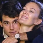 Marta Ortega y su esposo, Sergio Álvarez, en una competición hípica, en París