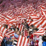 El Wanda se inundó de banderas rojiblancas en el estreno del estadio