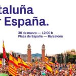 Imagen promocional del acto de Vox en Barcelona