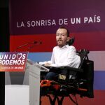 Iglesias, de Echenique: «Su actuación ha sido un ejercicio de ejemplo moral»