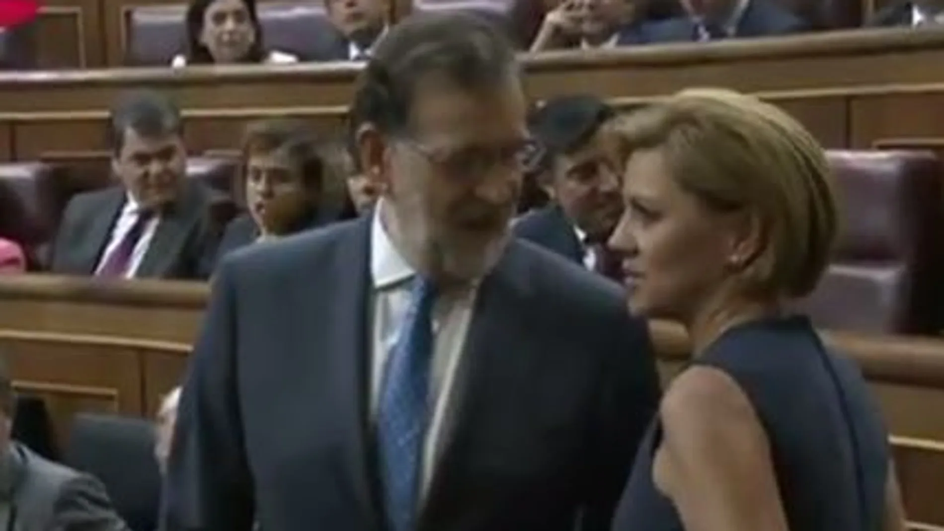 Rajoy, en el hemiciclo