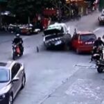 Brutal accidente de tráfico en China