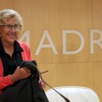 La alcaldesa de Madrid, Manuela Carmena, el pasado lunes / Foto: Efe