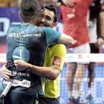 Maxi Sánchez y Sanyo Gutiérrez