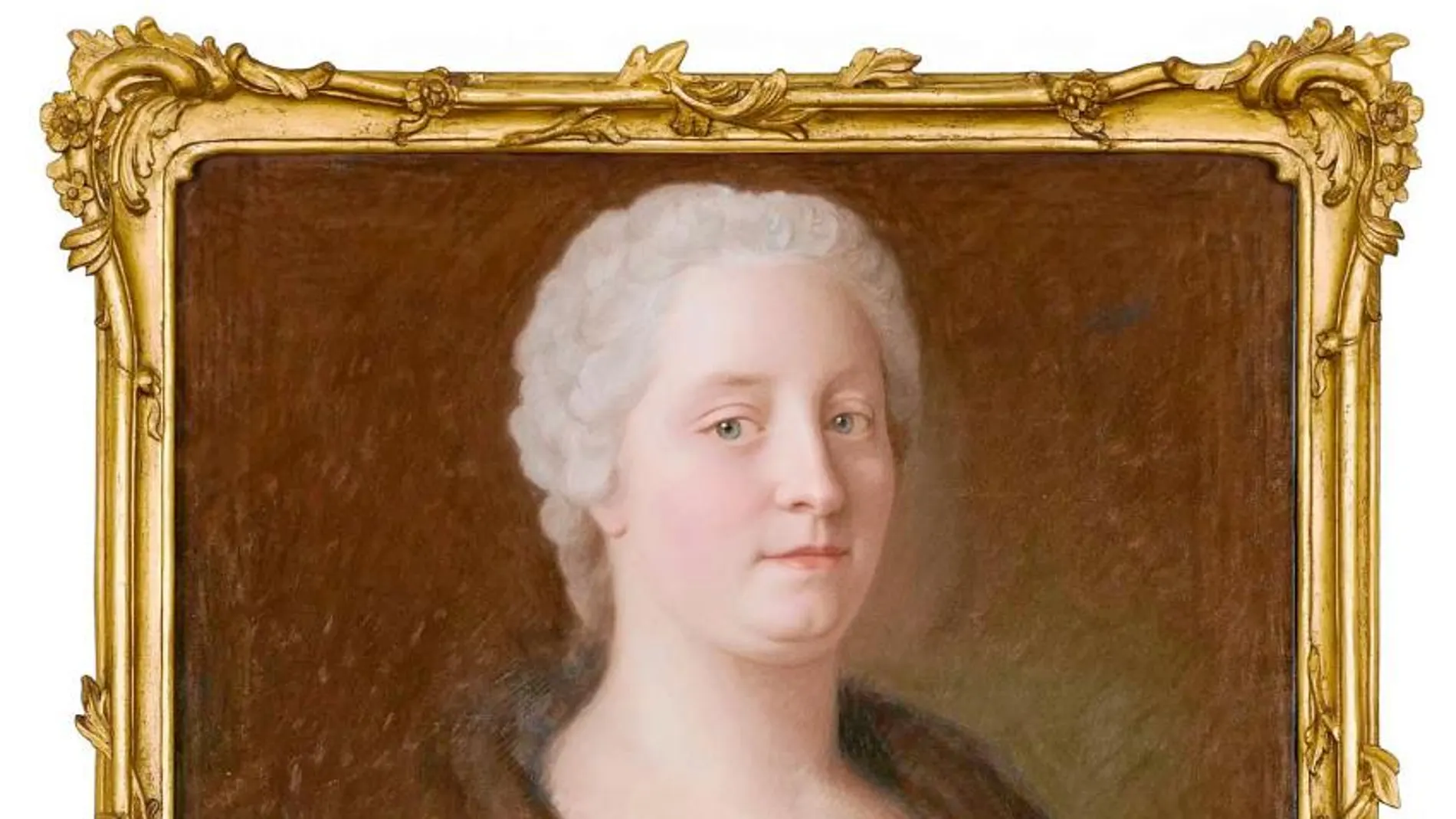 Este retrato fue el resultado del encuentro entre Maria Teresa y el pintor Jean-Étienne Liotard. La obra es uno de los principales reclamos de estas muestras