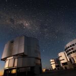 Conjunto de telescopios en el Observatorio Paranal, en Chile