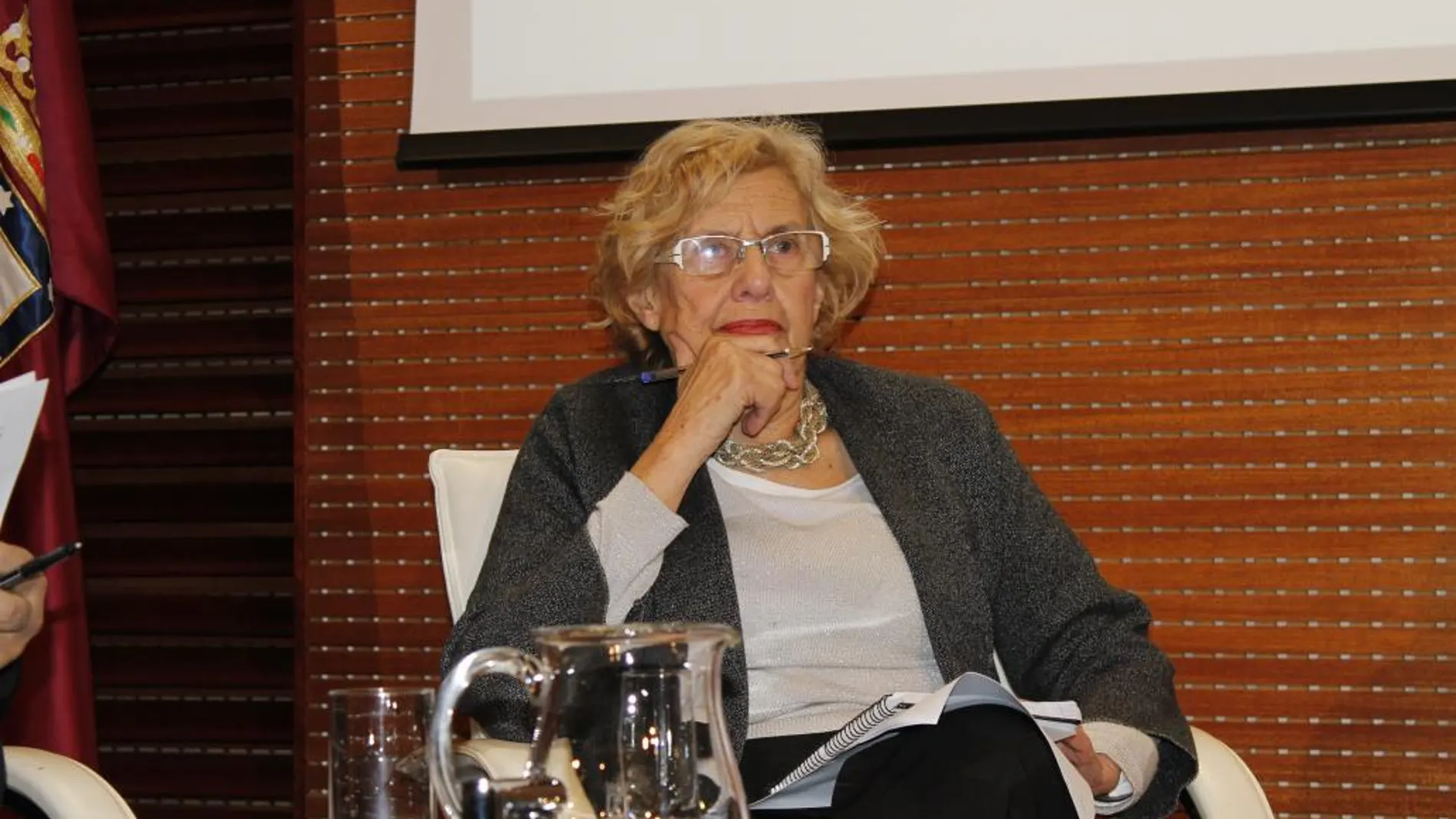 La alcaldesa de Madrid, Manuela Carmena, en una imagen de archivo