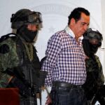 Héctor Beltrán Leyva, en el momento de su detención en 2014/EFE
