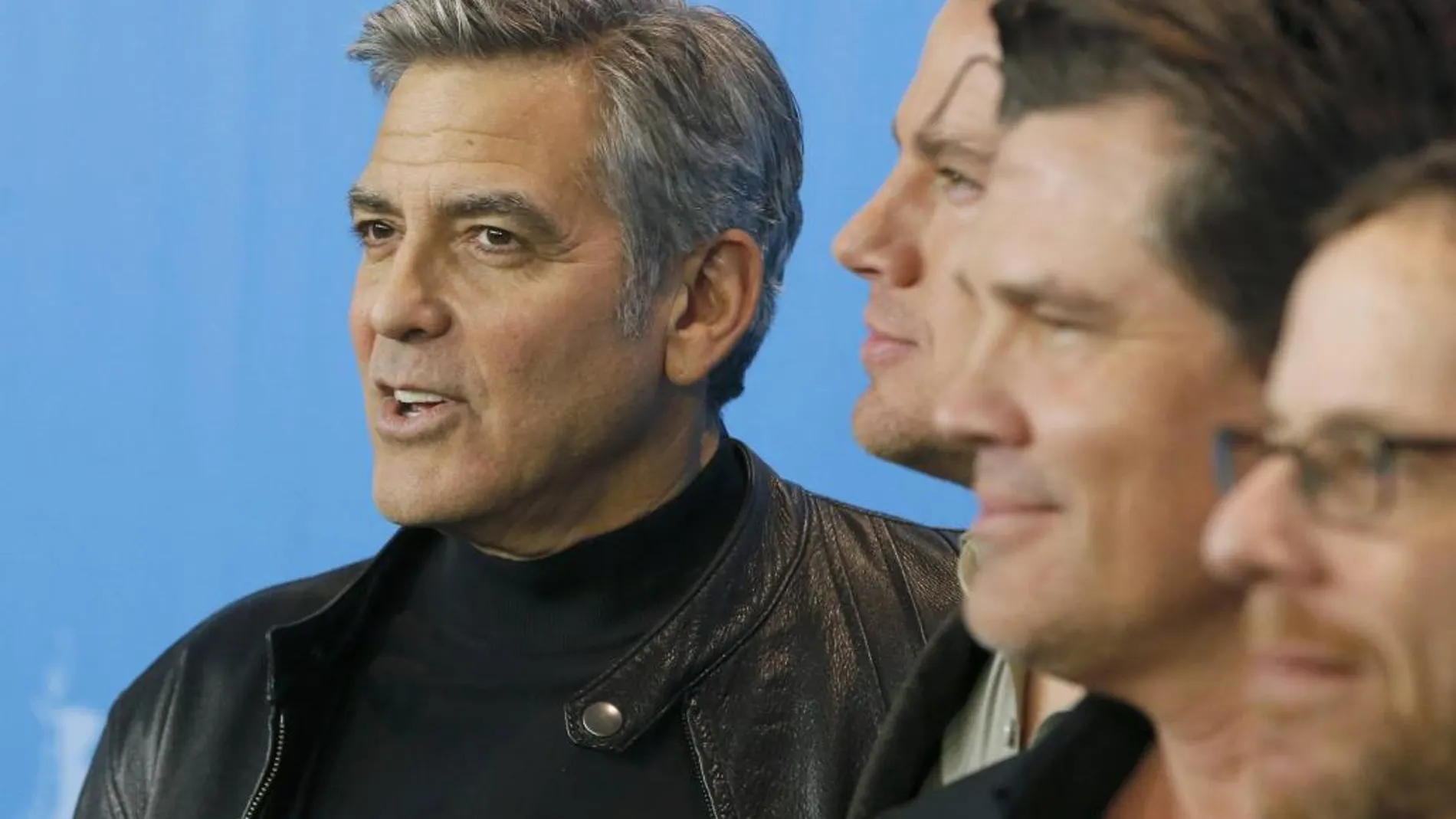 George Clooney, Channing Tatum, Josh Brolin y Ethan Coen