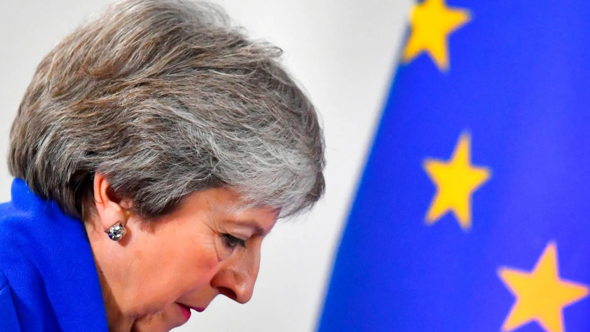 La primera ministra británica, Theresa May.