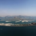 Vista aérea de Dubai