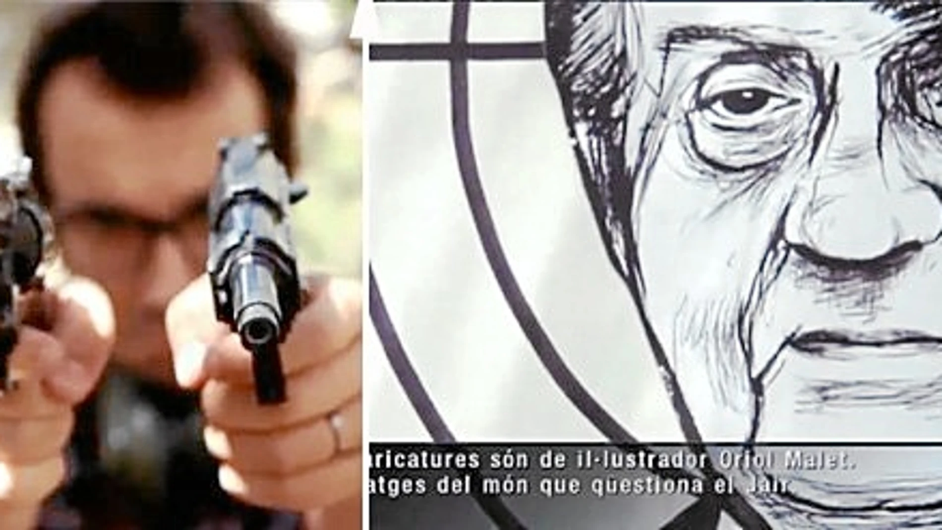 En el programa de TV3 «Bestiari Il-lustrat» se simulaban disparos contra el Rey Don Juan Carlos