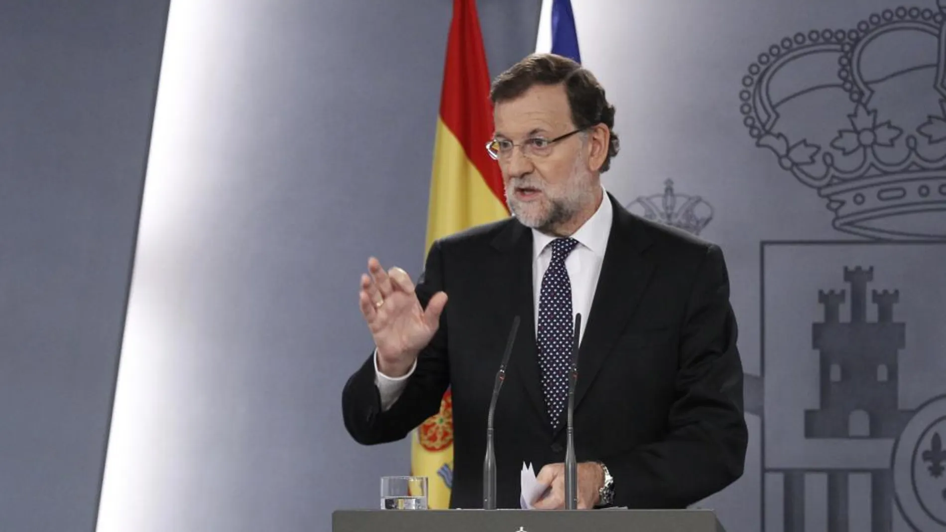 El presidente del Gobierno, Mariano Rajoy