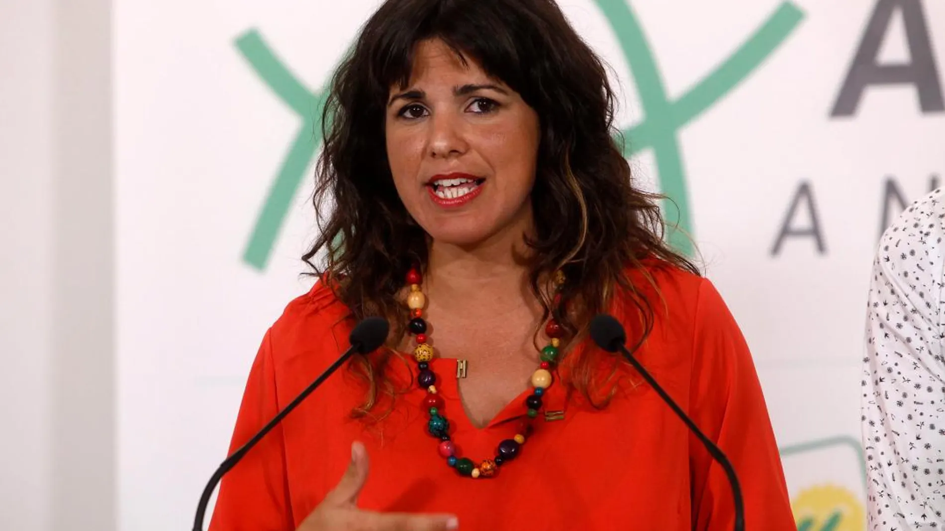La candidata de Adelante Andalucía, Teresa Rodríguez / Foto: Manuel Olmedo