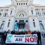 Manifestación de afectados por Madrid Central