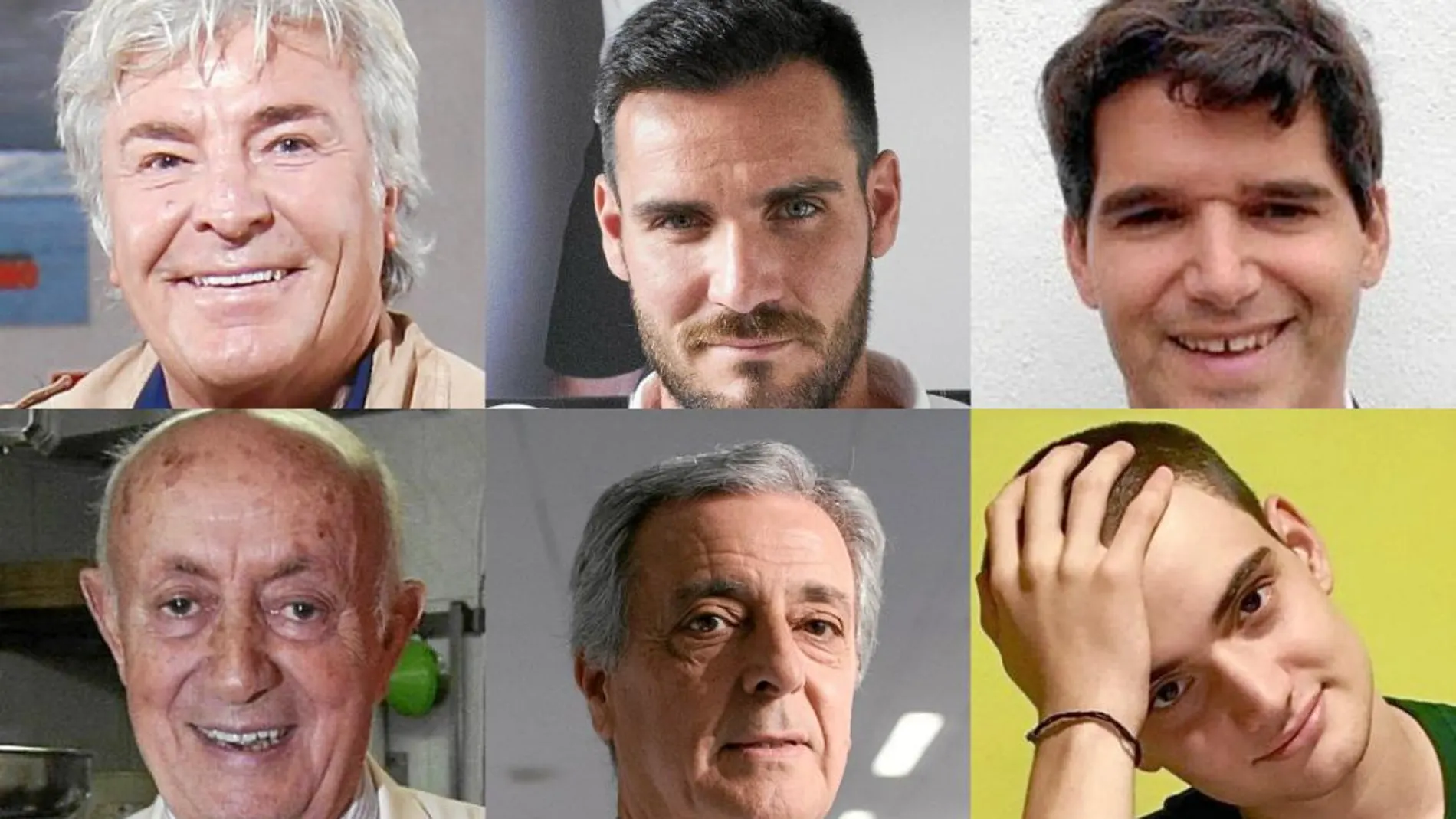 Ángel Nieto, Saúl Craviotto, Ignacio Echevarría, Lucio Blázquez, Juan Carlos García-Valdecasas y José Miguel Lendínez