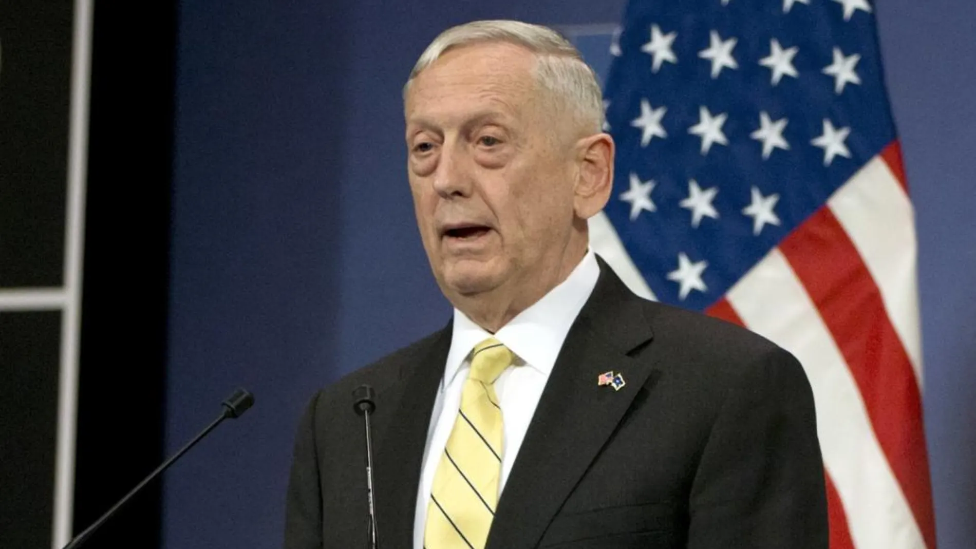 El secretario de Defensa de EE.UU., James Mattis