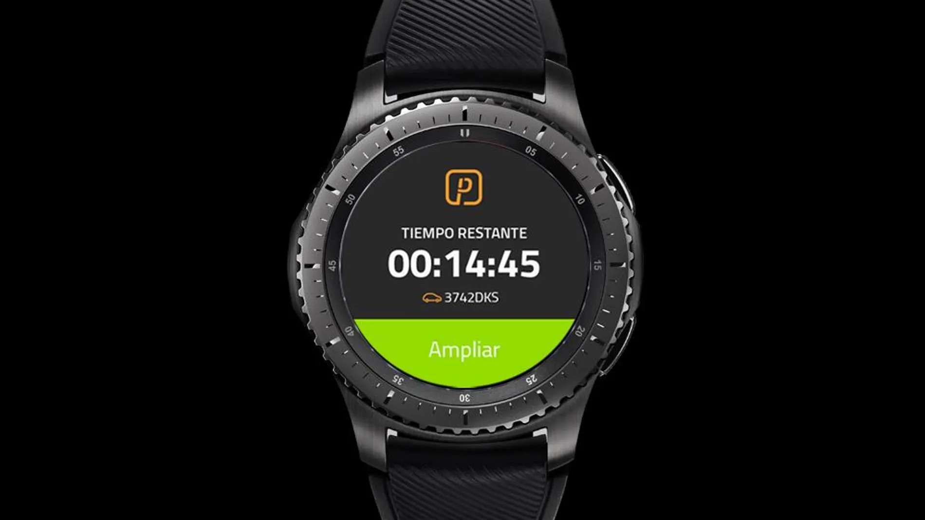 El smartwatch de Samsung permitirá gestionar el parquímetro