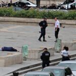 Los policías abatieron al agresor