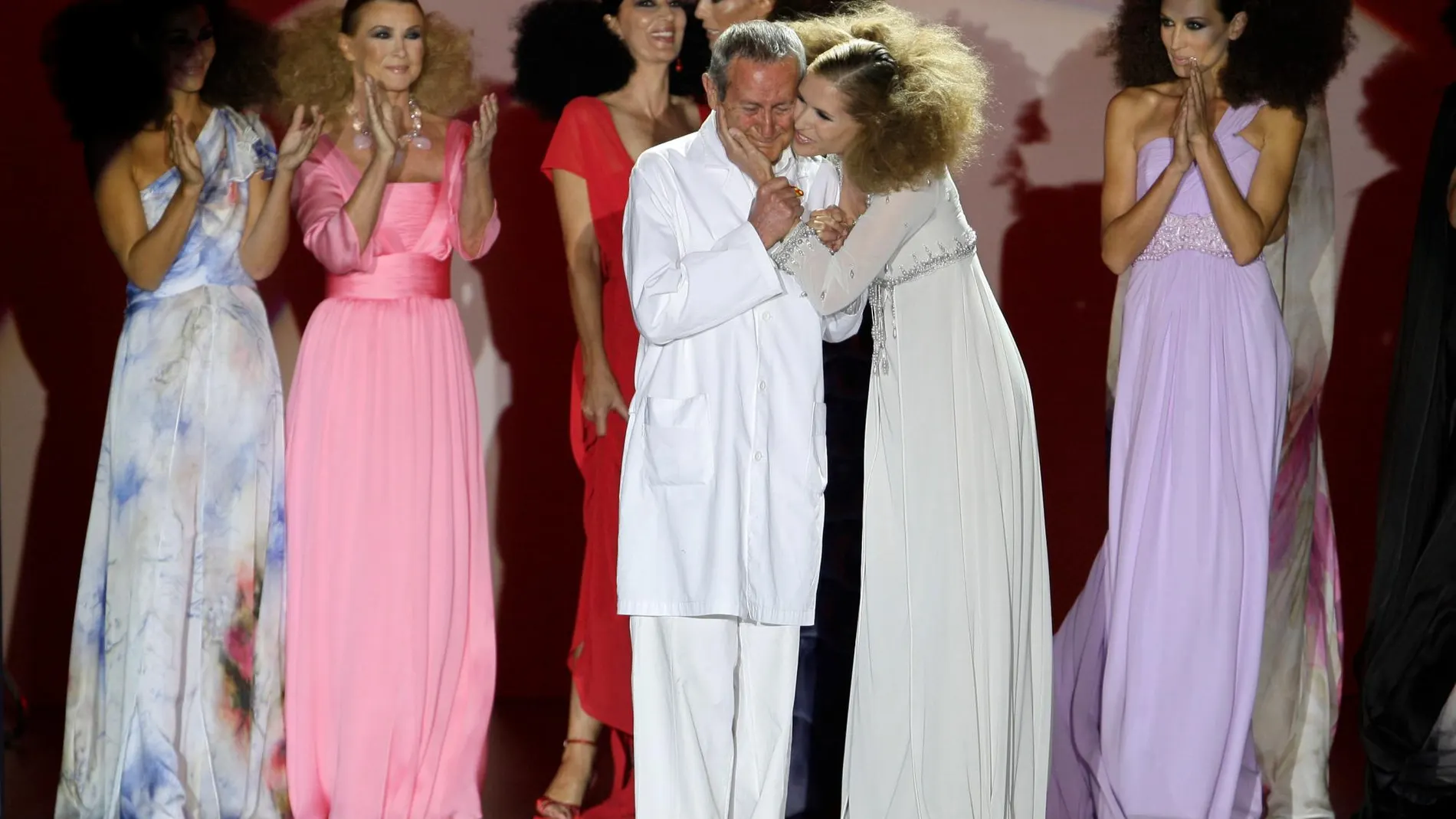 El diseñador, en un desfile de la Fashion Week de Madrid