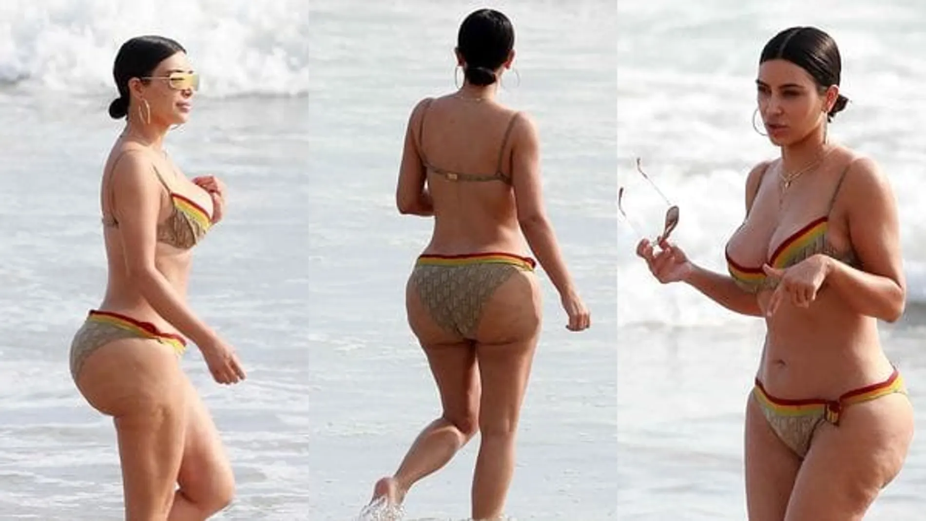 Kim Kardashian «con el culo al aire» tras hablar su cirujano plástico sobre su famoso trasero