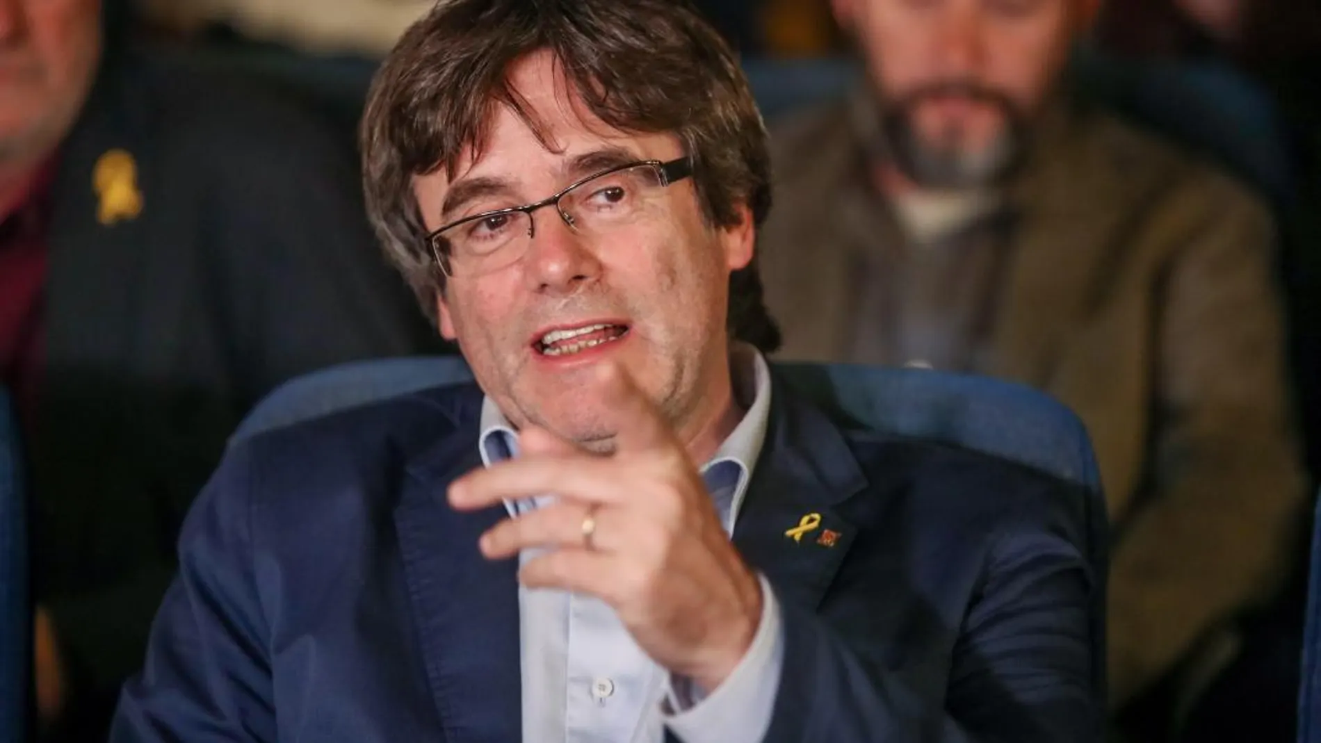 Carles Puigdemont y Valtònyc asisten al estreno de la película "Miss Dalí"/Foto: Efe