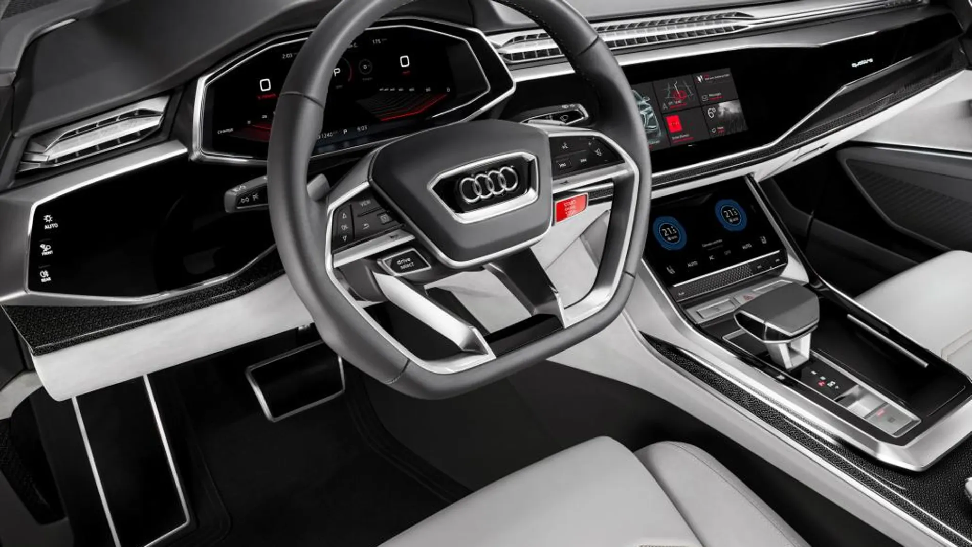 Equipa una evolución del Audi virtual cockpit.