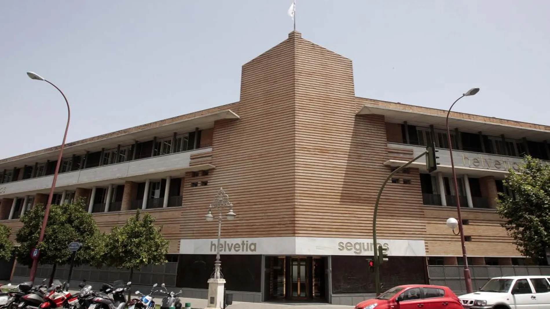 El edificio Helvetia, en Sevilla