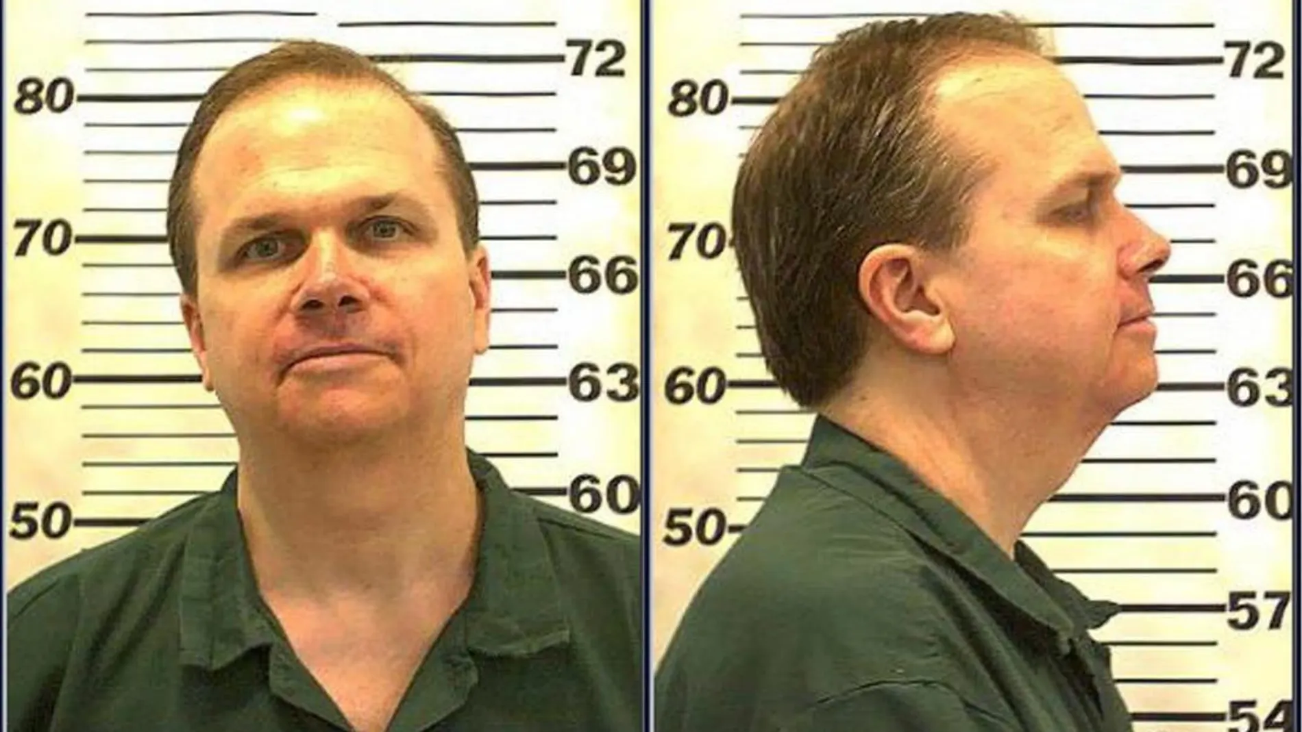 Ficha policial de Mark David Chapman