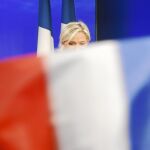 Marine Le Pen tras su derrota el pasado día 7 en la segunda vuelta de las presidenciales francesas