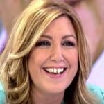Susana Díaz bromeó sobre su cazadora durante la entrevista y dijo que con ella ganó al PP y a Podemos en Andalucía