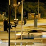 El radar de tramo en sentido salida que ha sido instalado en sentido salida de la A-5