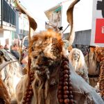 Mascarávila 2019, festival de máscaras y danzas abulenses, que en esta edición se celebra en Piedralaves (Ávila)