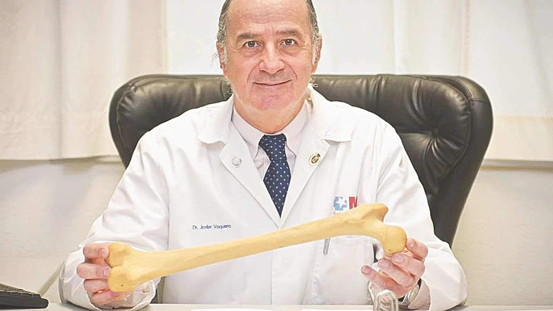 Dr. Javier Vaquero, Jefe del Servicio de Traumatología y Cirugía Ortopédica del Hospital Universitario Gregorio Marañón