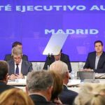Cifuentes presidió ayer la primera reunión del Comité Ejecutivo del PP de Madrid tras haber sido elegida presidenta del partido el pasado 18 de marzo