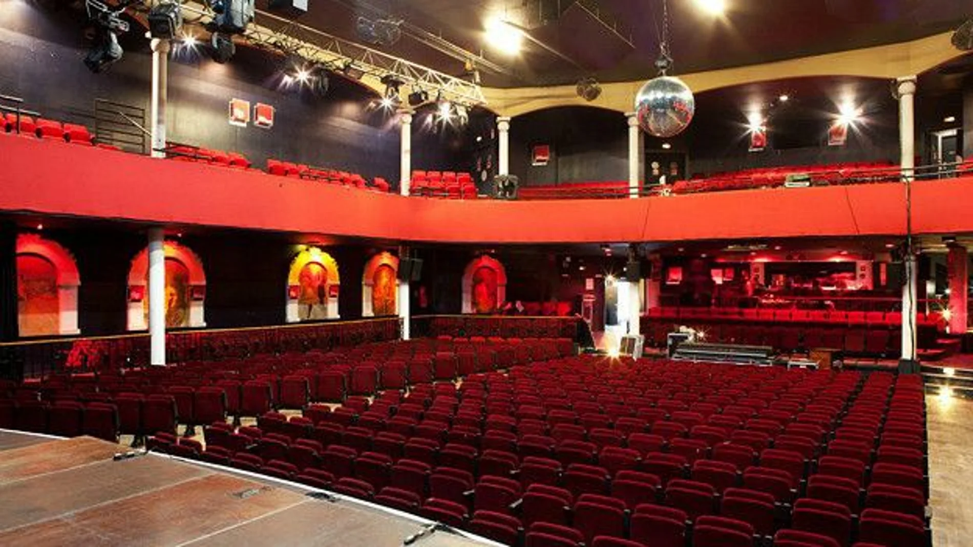 Imagen del interior de la sala Bataclan atacada el viernes