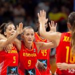 Las jugadoras de la selección española de baloncesto / Foto: Efe