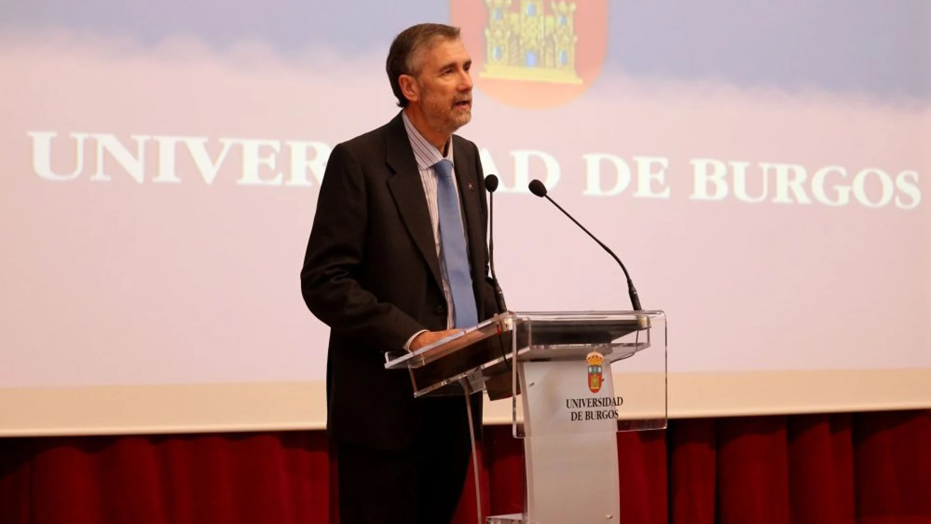 El rector de la UBU, Manuel Pérez Mateos