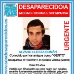 Denuncian la desaparición de un joven de 22 años en Collado Villalba