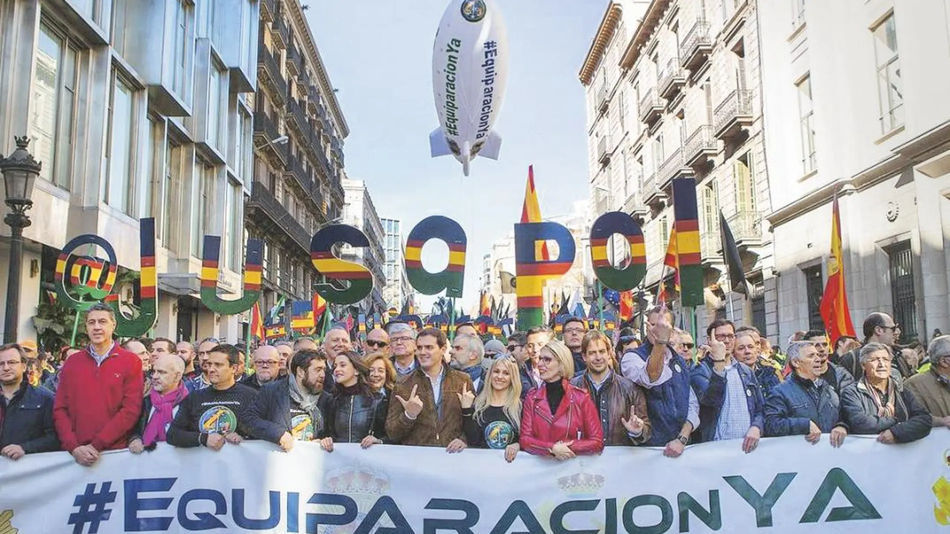 Pese a las trabas que intentó poner el Ayuntamiento de Barcelona, Jupasol se pudo manifestar por las calles de la ciudad hace pocos meses