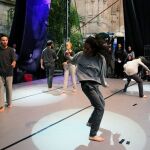 Un grupo de artistas de danza urbana participantes en la pasada edición del Festival Internacional de las Artes