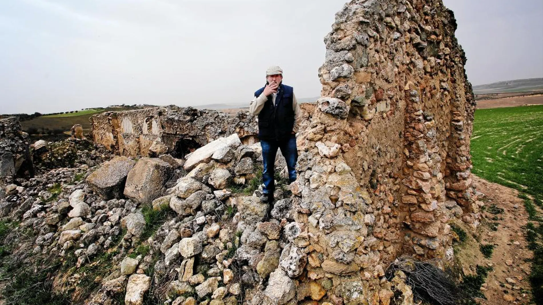 Los yacimientos se hallan bajo el cerro de la Virgen de Muela de Driebes