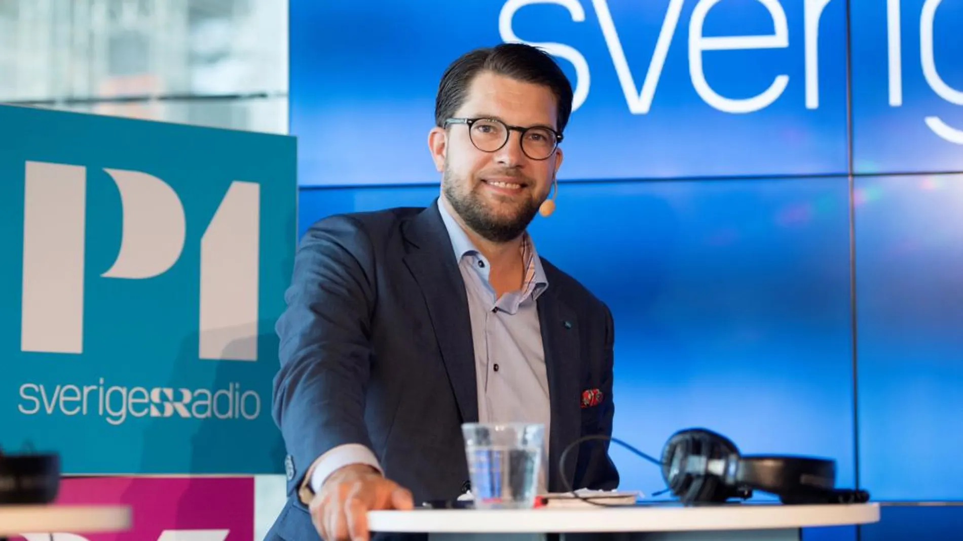 Jimmi Åkesson, líder de Demócratas de Suecia / Reuters