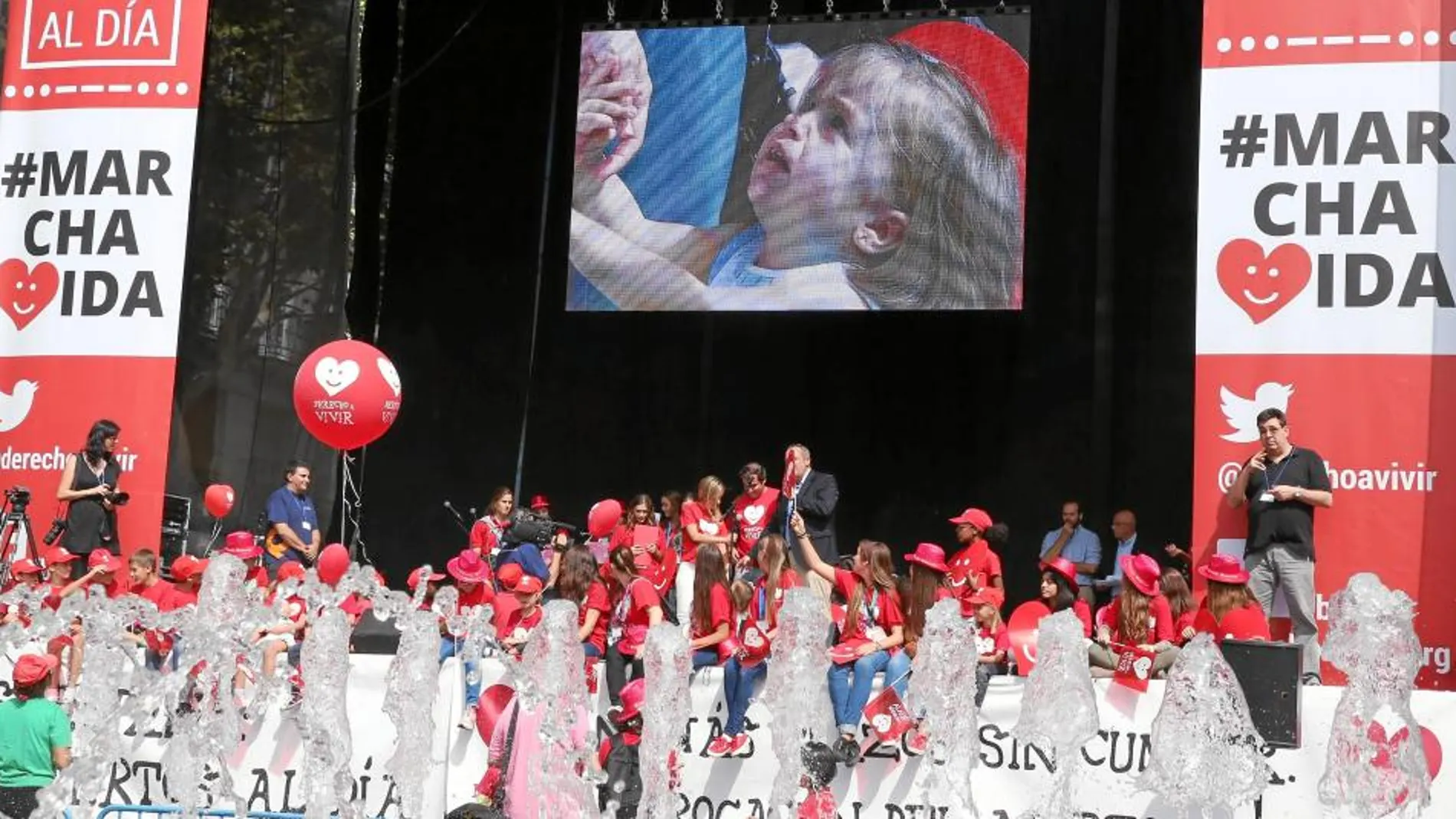 La Marcha por la Vida transcurrirá este año entre las calles Guzmán el Bueno e Isaac Peral, frente a la sede del TC
