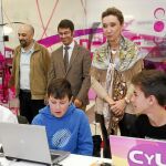 María Victoria Seco visita el Espacio CyL Digital de Ávila