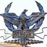 Las águilas y estandartes de las legiones eran un símbolo del orgullo romano