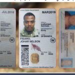 Tarjetas de identificación de los asesinados por Daesh
