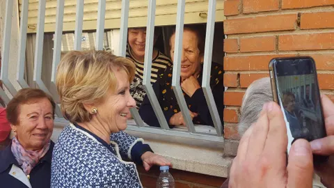 La portavoz del Grupo Municipal del Partido Popular en el Ayuntamiento de Madrid, Esperanza Aguirre