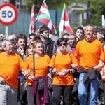 Cargos de Bildu marchan a favor de los condenados de Segi